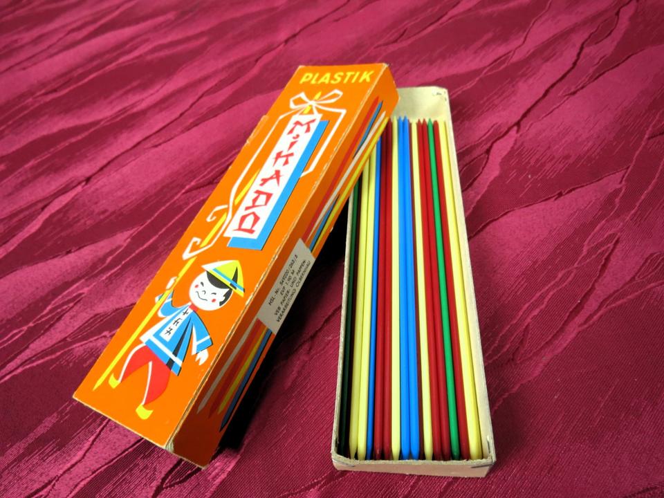 DDR Mikado Spiel Plastik in Bad Lausick