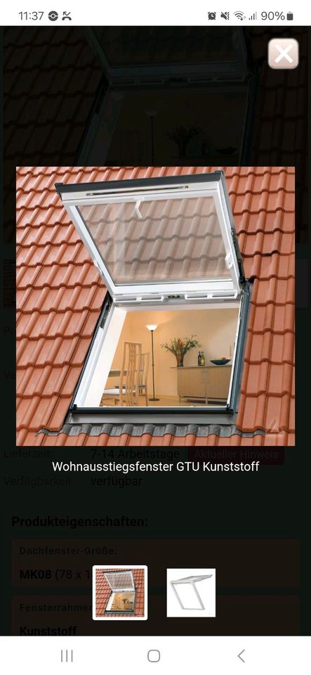VELUX Dachflächenfenster zu verkaufen in Auetal