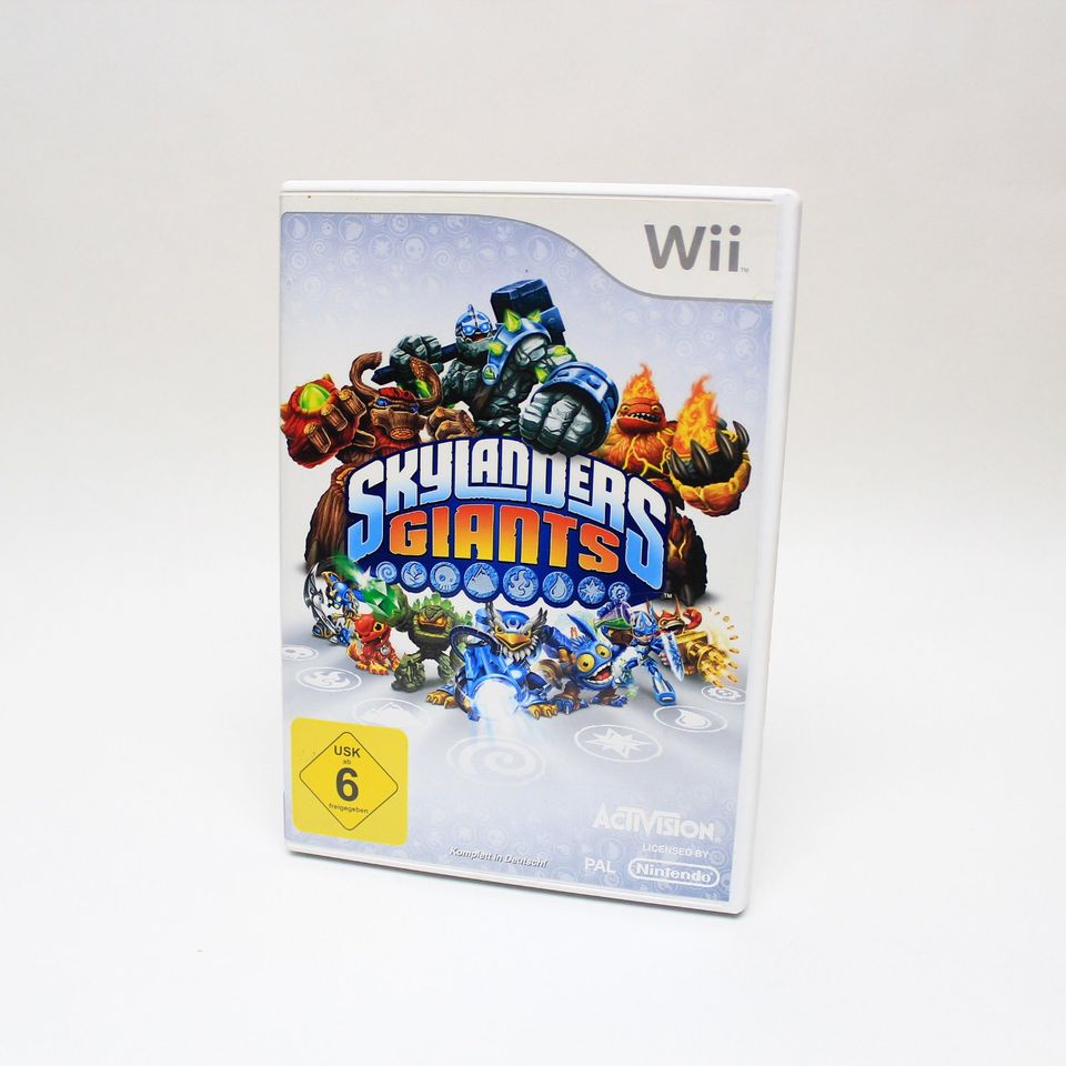 Wii Spiel Skylanders Giants in Buch