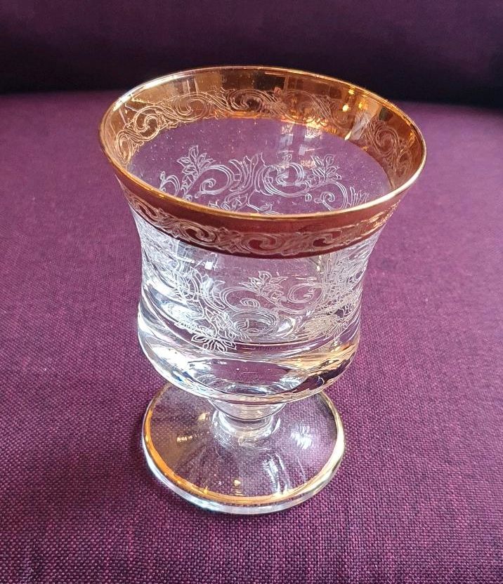 1 Murano Medici Kristallgläser Weißweinglas in Bürstadt