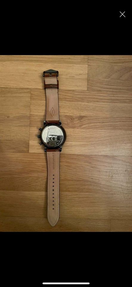 Herren Hybrid Smartwatch Neutra Leder Rotbraun. in Stuttgart