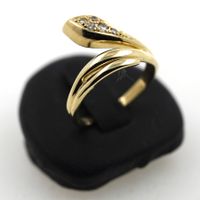 Diamant Schlangen Ring 585 Gold 14 Kt Gelbgold Damen Innenstadt - Köln Altstadt Vorschau