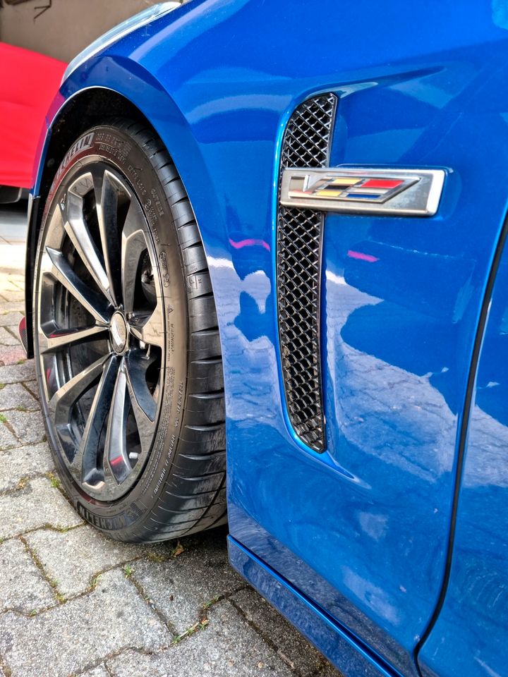 2018 CADILLAC CTS-V 665 PS FERRARI 458 Keramikbremse 6,2 V8 LT4 in Gerblinghausen