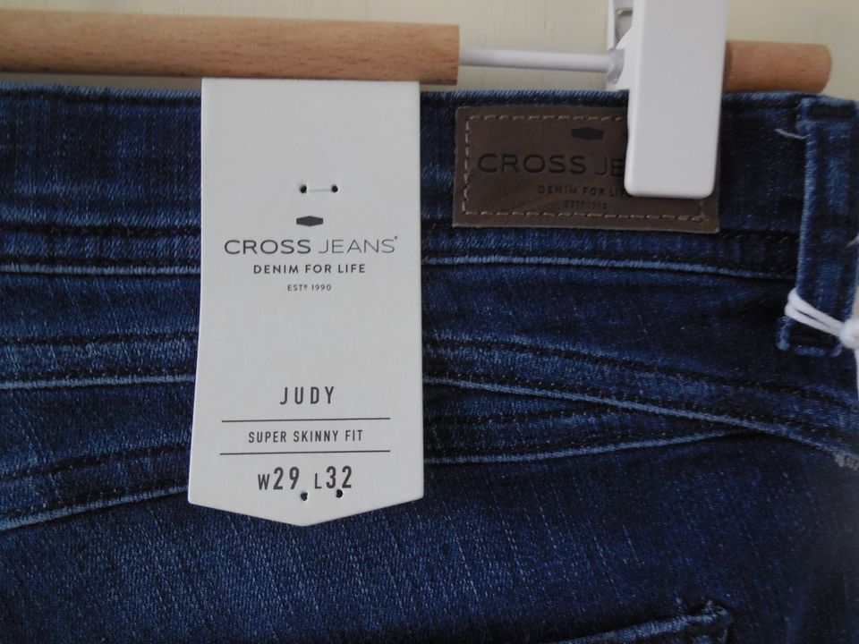 Cross Jeans W 29 L 32 Judy blau high rise super skinny NEU Damen in Berlin