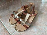 Sandalen - Damen „Pikolinos“ (Braun/Silber/Beige, Gr. 41) Schleswig-Holstein - Einhaus Vorschau