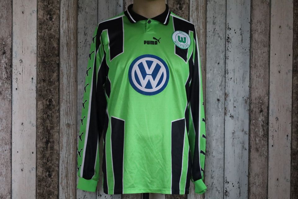 VfL Wolfsburg Trikot #10 Herren Gr. XL 98/99 Home Puma Langarm in Oelsnitz/Erzgeb.