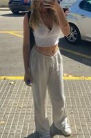 leinenhose beige/stockholm style Saarland - Saarwellingen Vorschau