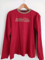 Herren Langarmshirt Pulli Tom Tailor Größe L rot Aufdruck Hessen - Schauenburg Vorschau