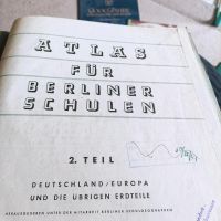 Schulatlas von 1950 Nürnberg (Mittelfr) - Südoststadt Vorschau