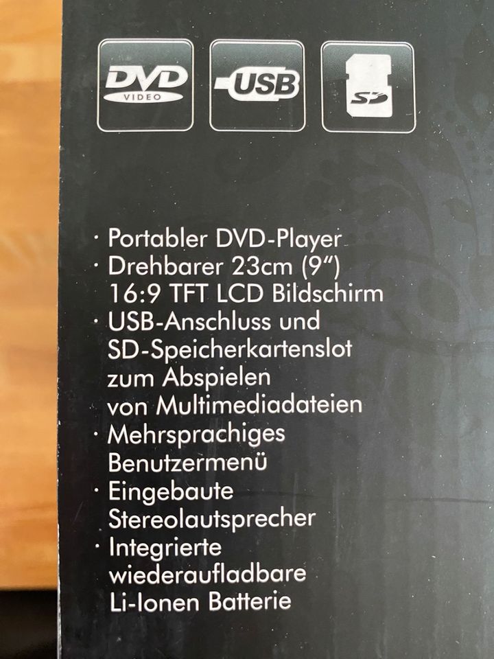 Portabler DVD Player Odys Furo in Ditzingen