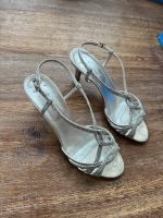 Hochzeit Schuhe Glitzer Heels Sandalen Brandenburg - Ludwigsfelde Vorschau