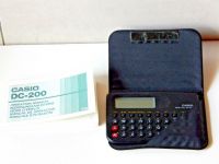 CASIO DATA CAL DC-200 mit Geheimfunktion inkl. Bedienungsanleitun Hessen - Hattersheim am Main Vorschau