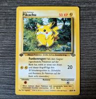 Pokemon Karte Pikachu 1st Edition Base Bayern - Alzenau Vorschau