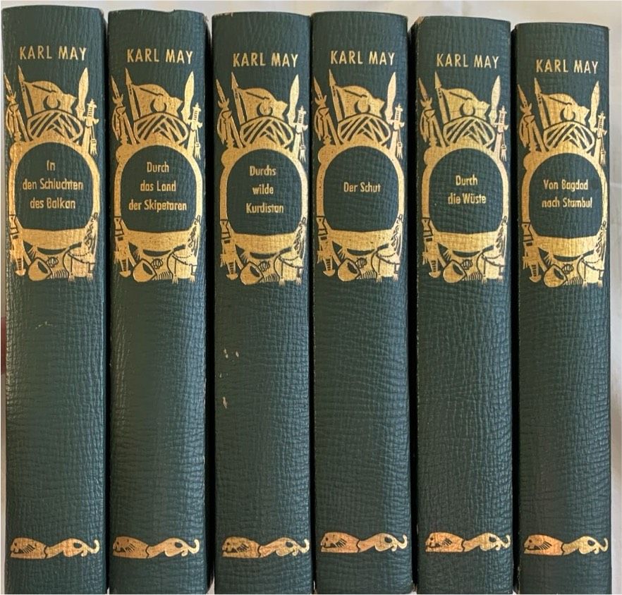 Karl May Bücher 6 Stk. Bertelsmann-Ausgabe in Bremen