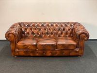 Chesterfield 3-Sitz Leder Sofa Couch Kiel - Hasseldieksdamm Vorschau