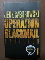 Jens Saborowski, Operation Blackmail, Thriller Bayern - Augsburg Vorschau