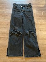 Jeans H&M Wide Leg High Waist schwarz Gr. 140 Bochum - Bochum-Südwest Vorschau