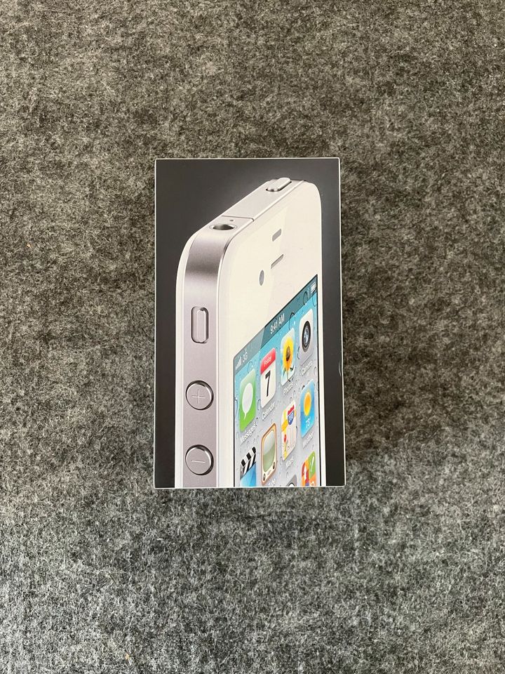 iPhone 4 weiß 8GB - Klassiker in Zwingenberg