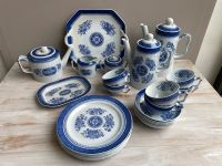 Copeland Spode Fitzhugh blau Teeservice, Milch Zucker, 25 Teile Nordrhein-Westfalen - Plettenberg Vorschau