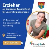 Erzieher/in als Gruppenleitung (m/w/d) in Boos gesucht | www.localjob.de Bayern - Boos Vorschau
