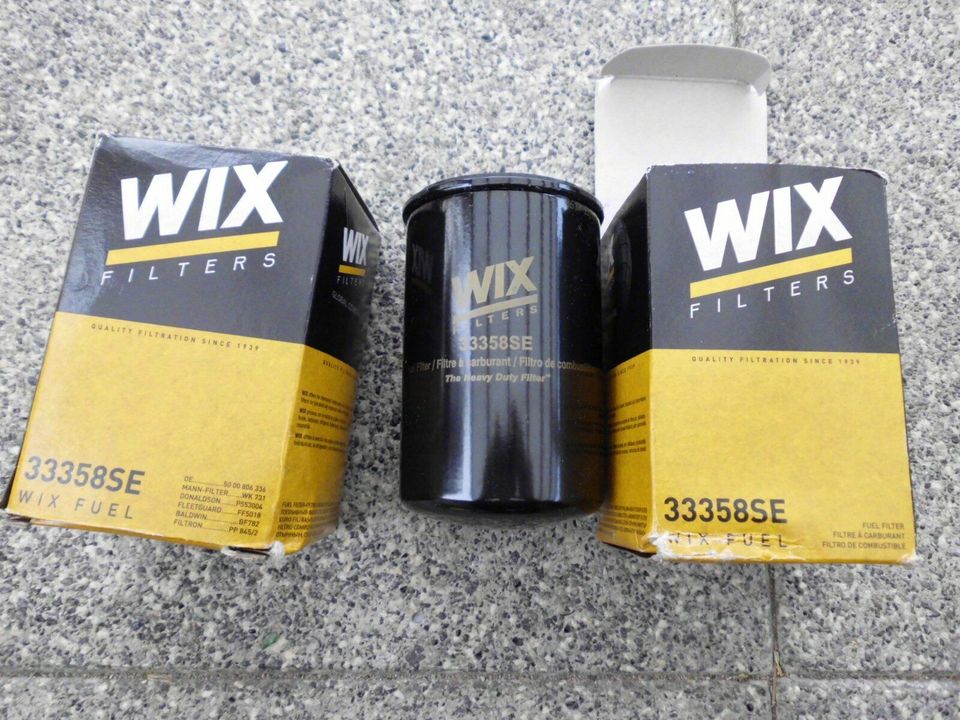 2 Stk Neue org. verpackte WIX Filter 33358SE für Volvo Penta Mot. in Cuxhaven