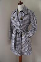 Roxy Mantel Trench Coat kariert * XS 34 36 * XXL Knöpfe Retro Brandenburg - Stahnsdorf Vorschau