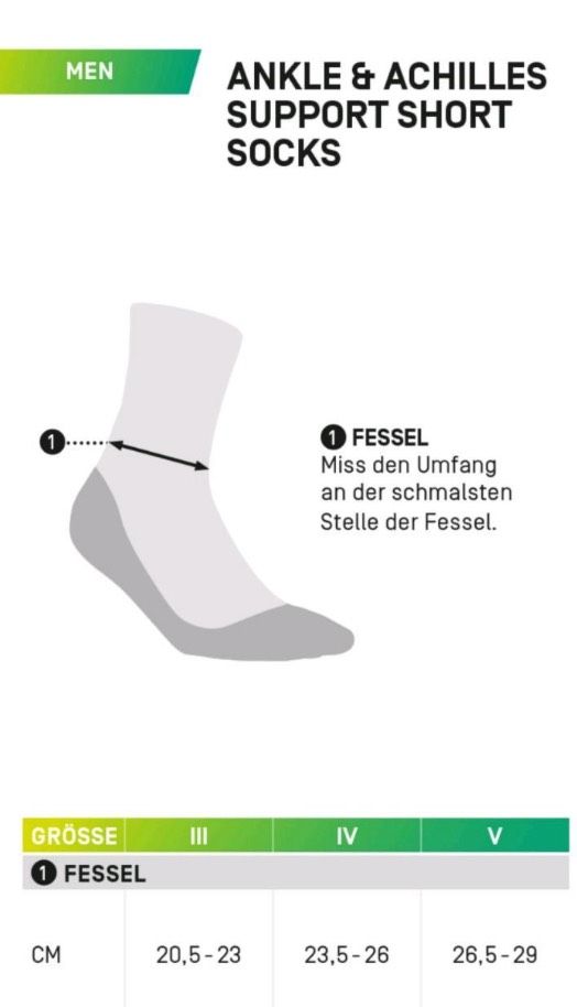 CEP Ortho+ Ankle Support Short Socken Herren - Gr. III in Duisburg