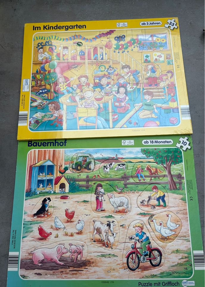 Kinder Puzzle Brettpuzzle teils neu 3 Stck. Kostenloser Versand in Wetzlar