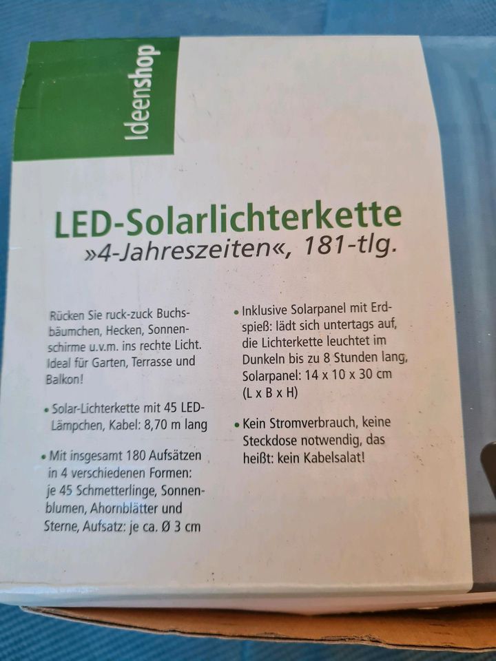 LED - Solarlichterkette ( Ma.Ma.) in Georgsmarienhütte