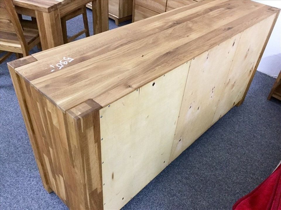 Sideboard Eiche massiv Wildeiche geölt Schrank 3-türig   NEU in Enger