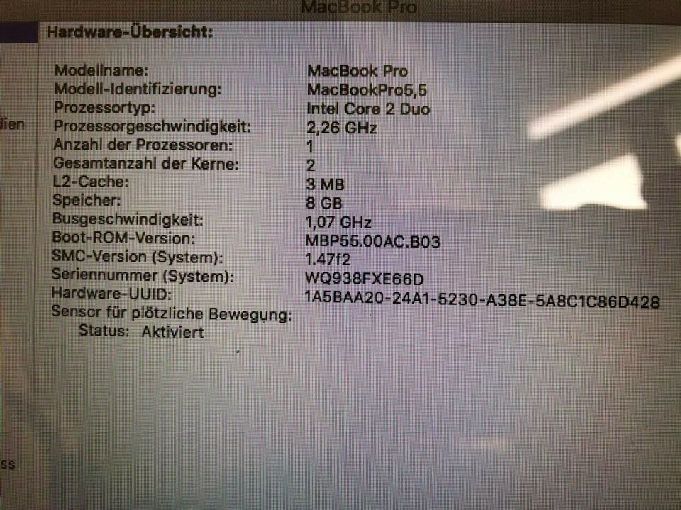 Apple MacBook Pro 2009 Inklusive Office 2011 inklusive Versand!!! in Dresden