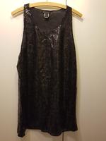 Pailetten Top / Kleid Mango Größe XL schwarz Hessen - Rodgau Vorschau