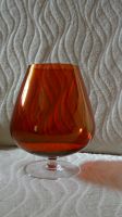 Cognacschwenker Cognac rot Windlicht ca: 17cm hoch Deko-Glas Vase Brandenburg - Oranienburg Vorschau