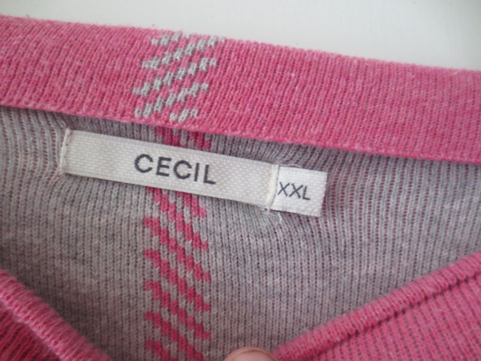 Cecil, xxl, Kleiderpaket, Pullover, 3 Stück, rot türkis rosa in Arnsberg