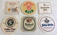 Bierdeckel, Bieruntersetzer, 6 Stück, Set 77 Sachsen - Werdau Vorschau