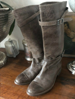 ♛ Orig. Belstaff Shannon Stiefel in Antique Braun / Taupe Gr. 38 Altona - Hamburg Blankenese Vorschau