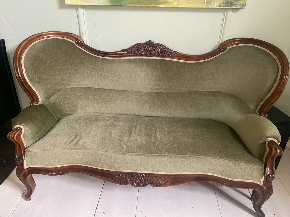 Louis Philippe Sofa Antik Biedermeier um 1880 in München