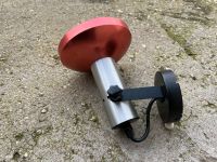 Vintage 70er Industrial Panton Deckenlampe Deckenfluter Sachsen-Anhalt - Magdeburg Vorschau