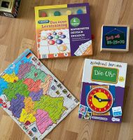 Lernspiele Lernspielzeug Die Uhr lernen Puzzle Bundesländer  math Sachsen-Anhalt - Magdeburg Vorschau