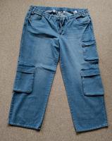 2 x Damen Cargo Jeans, Größe 52, Neu Nordrhein-Westfalen - Kalletal Vorschau