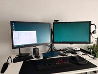 Zwei Monitore mit Halterung Rostock - Stadtmitte Vorschau