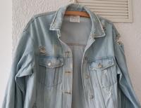 Bershka Jeansjacke Gr. XS in blau Hessen - Hattersheim am Main Vorschau