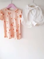 110 Zara Set Shorts mit Gürtel Tshirt Blumen Kr. Altötting - Burghausen Vorschau