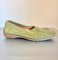 GABOR Gr. 5,5 / 39 25cm Halbschuh Echtleder Grün FREI VRSND Nordrhein-Westfalen - Nettetal Vorschau