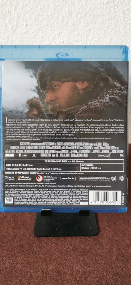 THE REVENANT Blu ray DiCaprio Hardy Sakamoto in Köln