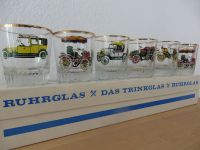 6 Whiskygläser mit Dekor und Goldrand  Ruhrglas Vintage Bayern - Augsburg Vorschau
