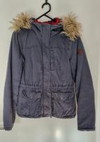 Winterjacke mit Kapuze Parka Hollister grau S Nordrhein-Westfalen - Goch Vorschau