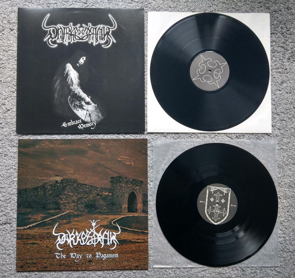 Darkestrah LP + Mini LP Lim.300 (2005) Pagan Black Metal in Marl