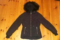 schöne warme H&M Winterjacke Schwarz Gr. XS 34 neuwertig Brandenburg - Am Mellensee Vorschau