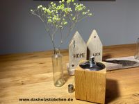 Holzbalkenfackel für den Tisch, Holzdeko,Handarbeit, Gartenfackel Nordrhein-Westfalen - Ennigerloh Vorschau